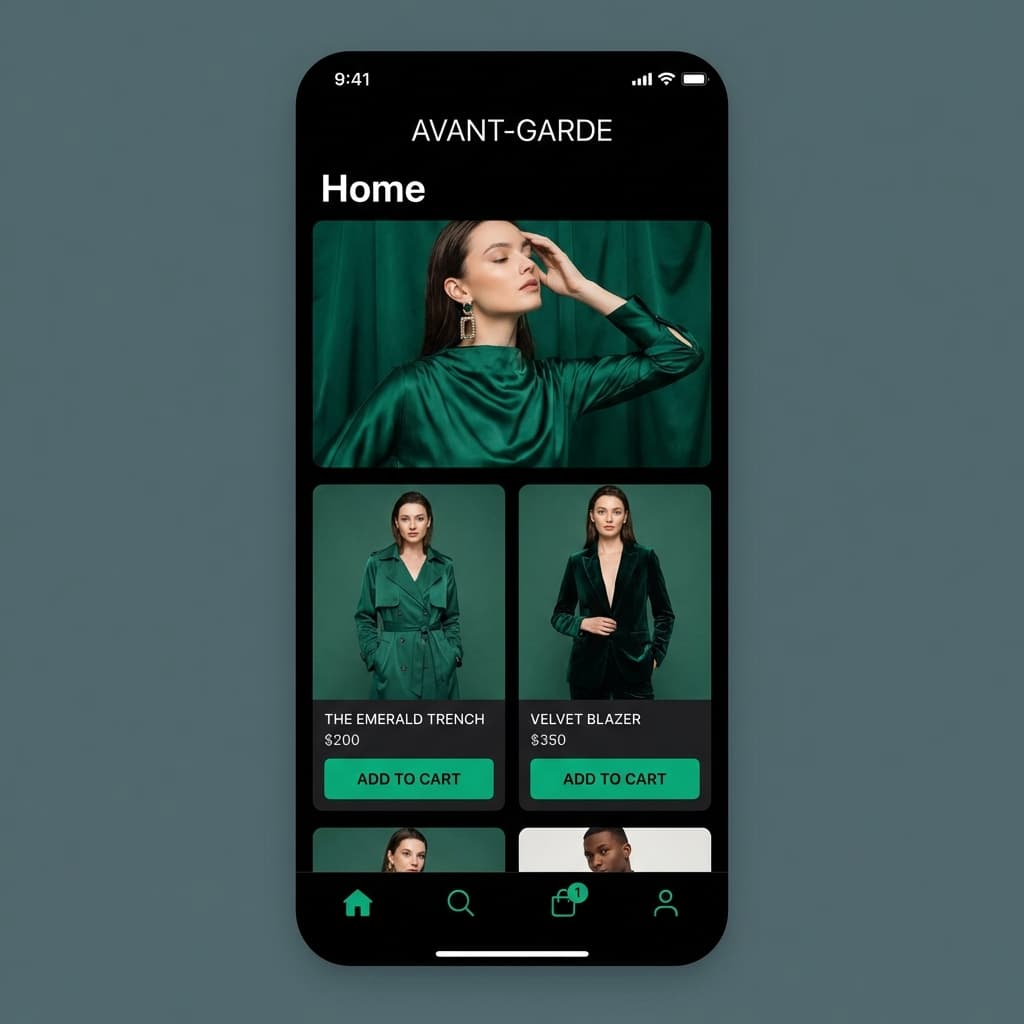 Visual Storefront UI